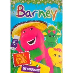 Barney 2 Episodes DVD- Bunches of Boxes & What a world we share